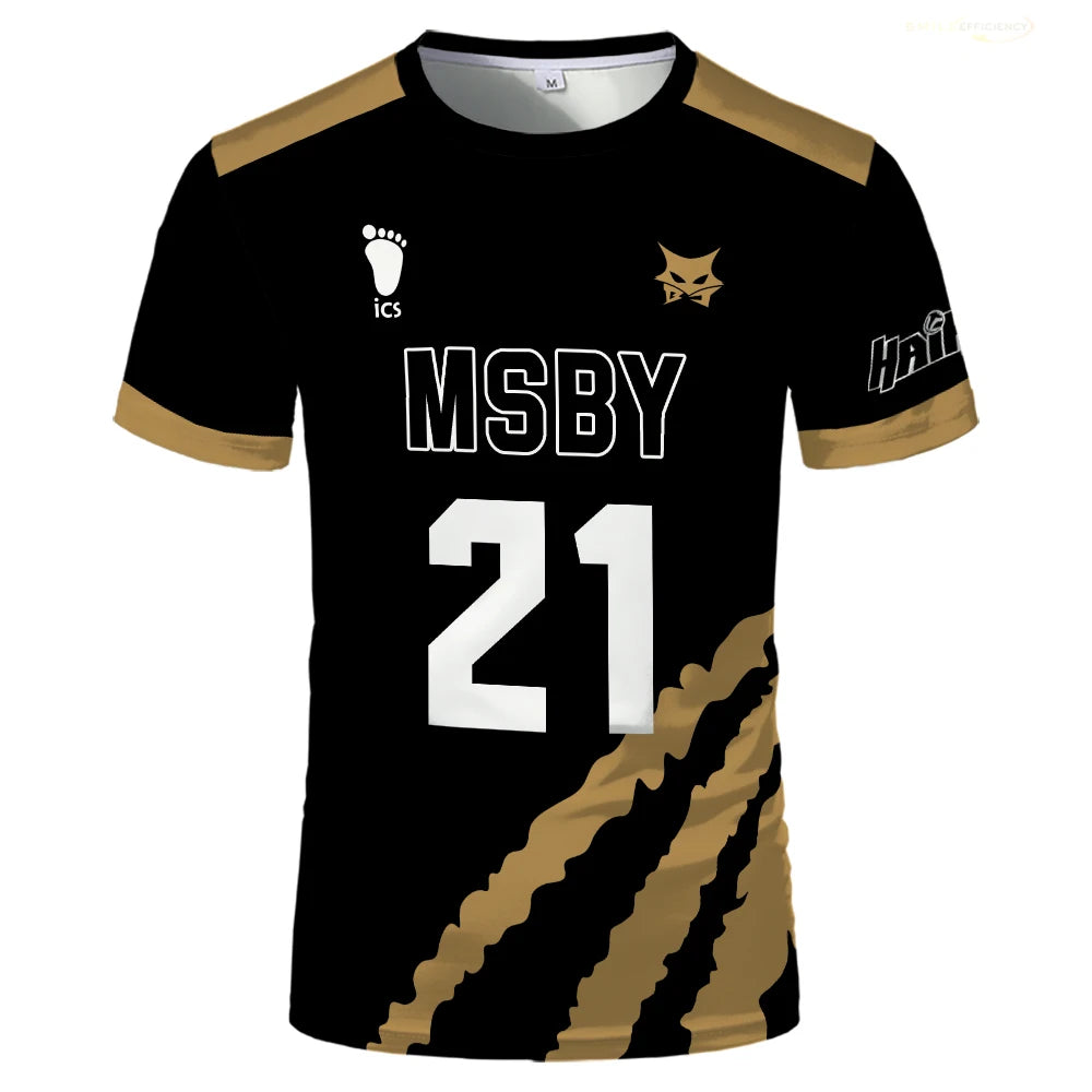 Haikyuu Volleyball Jersey - MSBY Special Kit