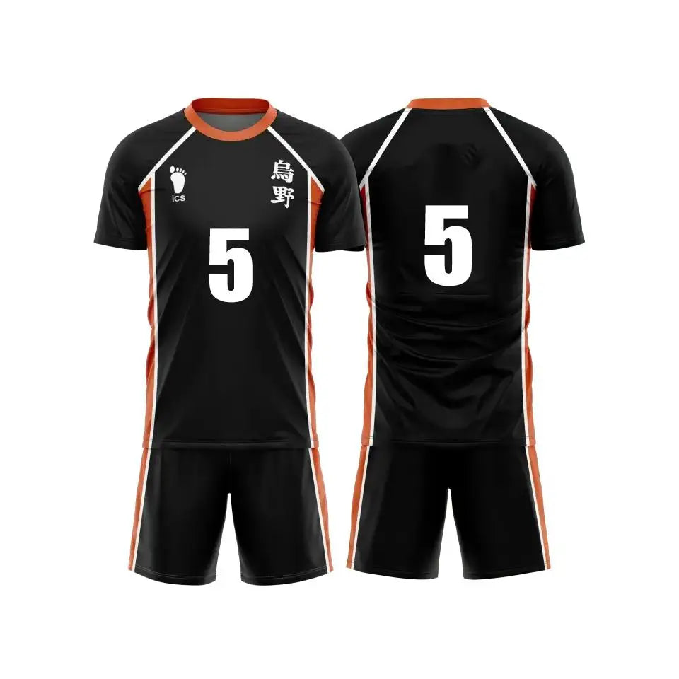 Haikyuu Jersey - Karasuno Home Kit Full Set