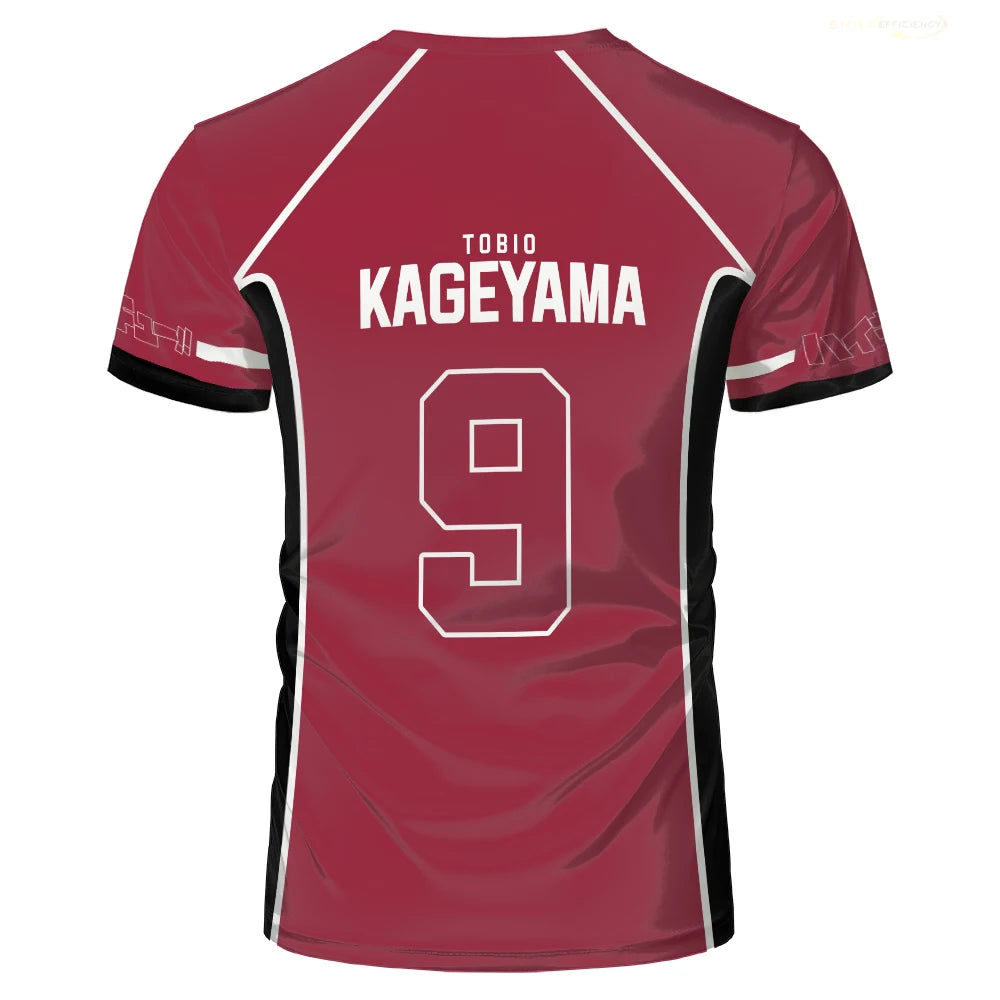 Haikyuu Jersey - Fukurodani Red Kit