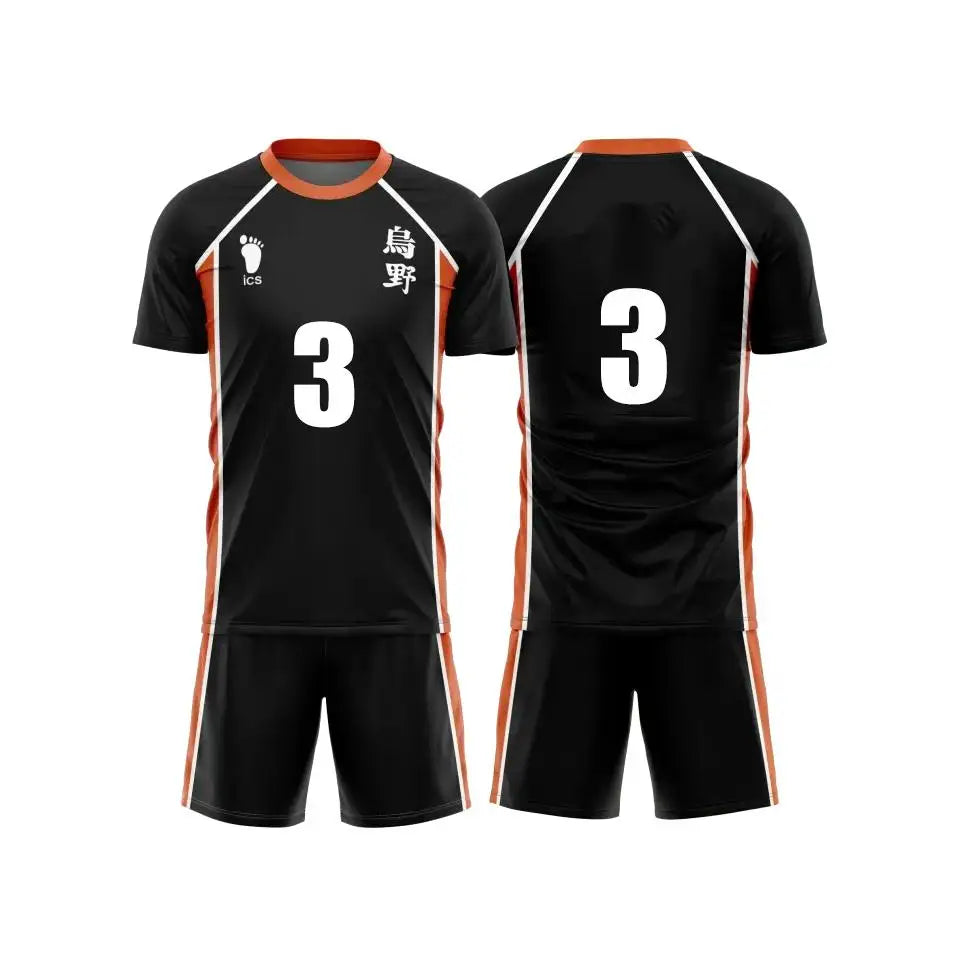 Haikyuu Jersey - Karasuno Home Kit Full Set