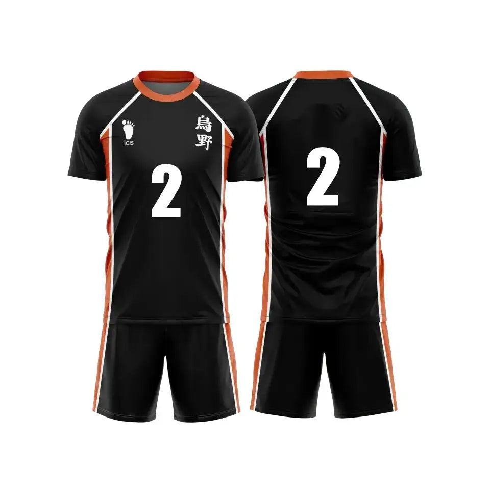 Haikyuu Jersey - Karasuno Home Kit Full Set