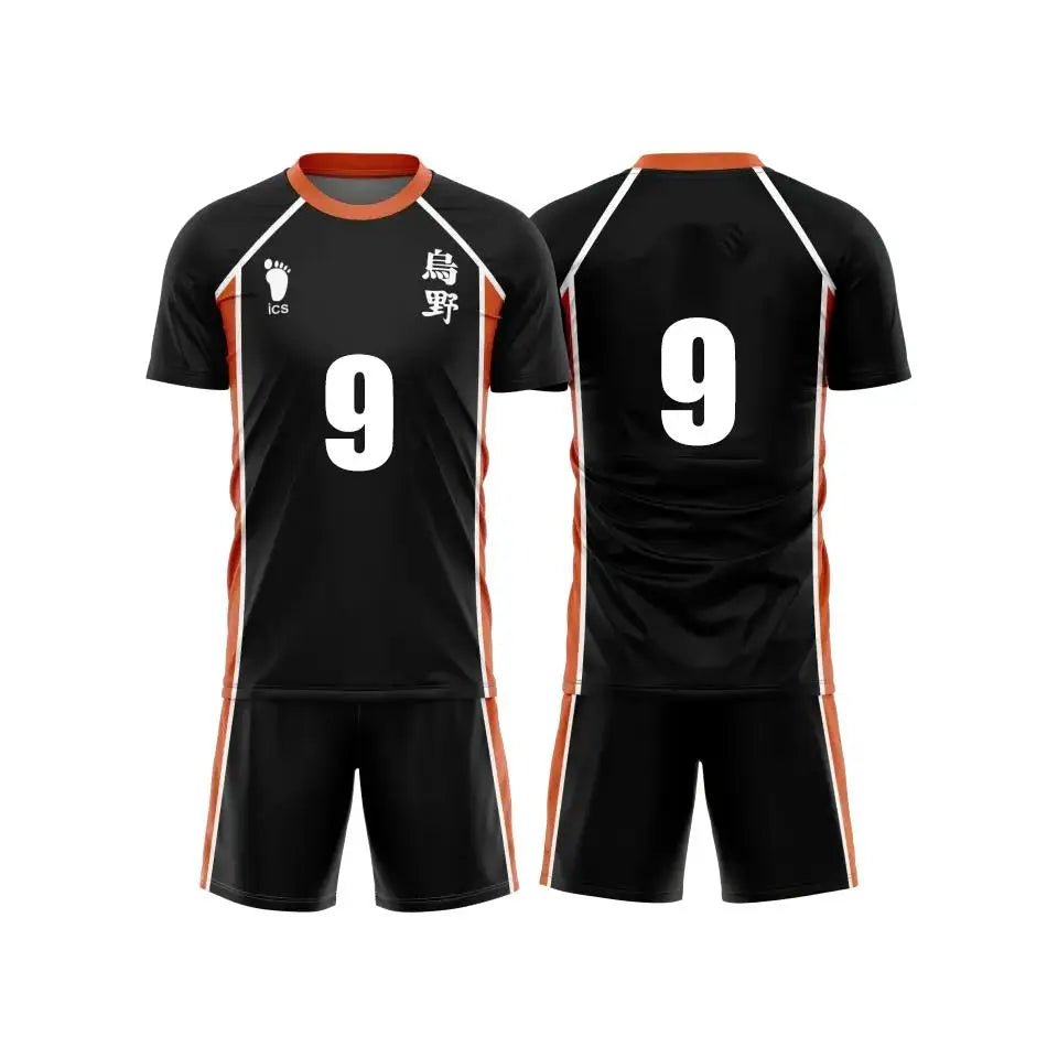 Haikyuu Jersey - Karasuno Home Kit Full Set