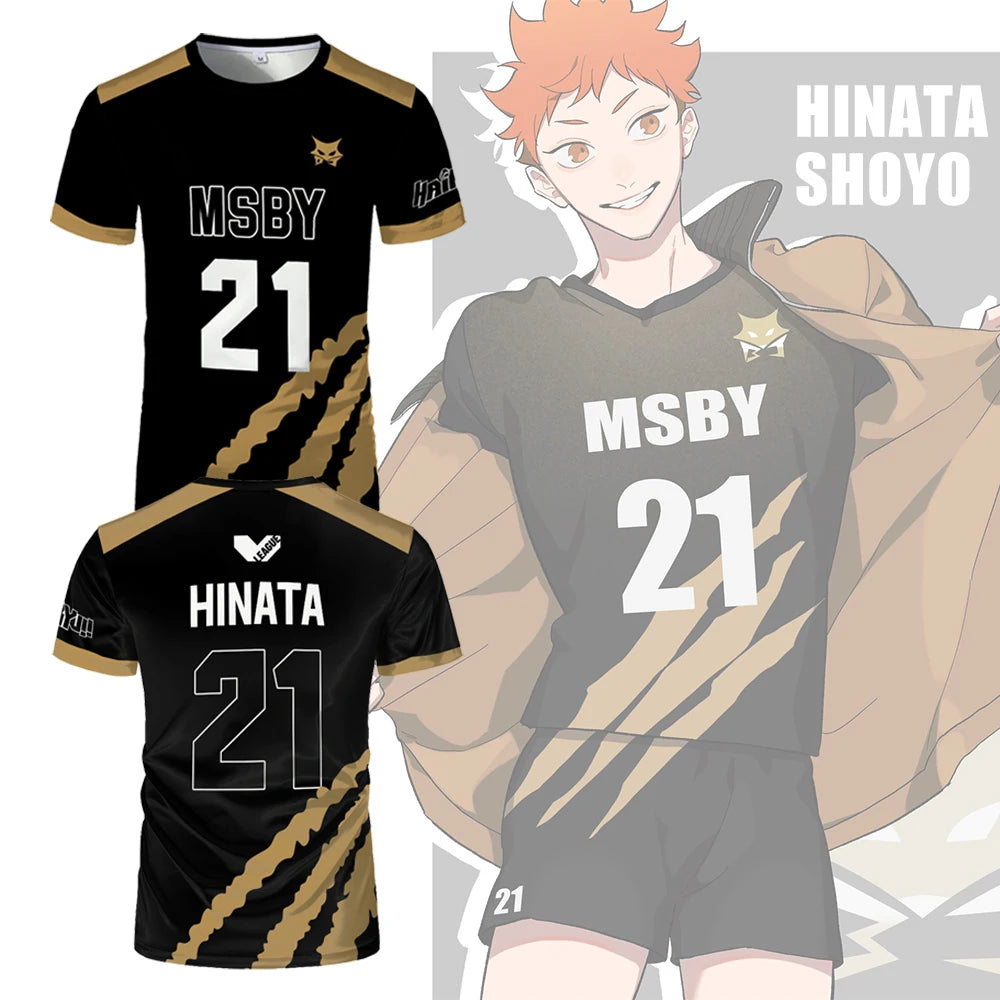 Haikyuu Volleyball Jersey - MSBY Special Kit