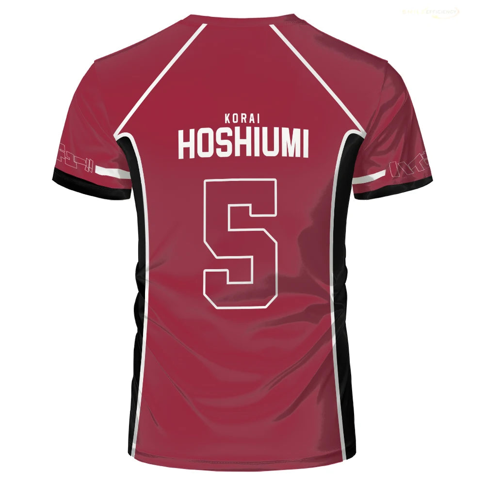 Haikyuu Jersey - Fukurodani Red Kit