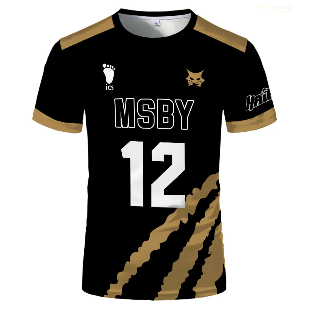 Haikyuu Volleyball Jersey - MSBY Special Kit