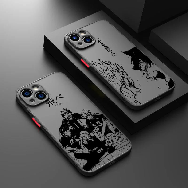 Haikyuu Phone Case - iPhone Series Frosted Cover