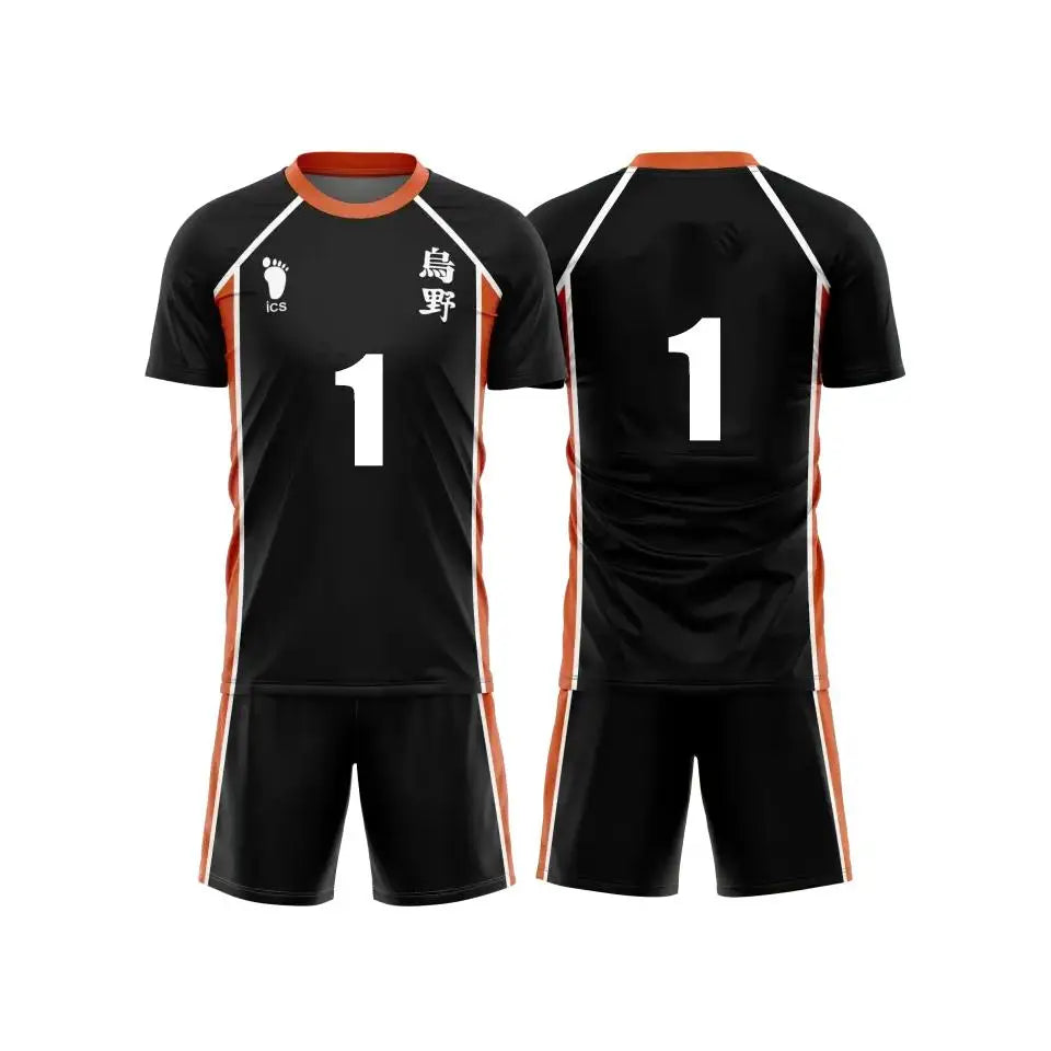 Haikyuu Jersey - Karasuno Home Kit Full Set